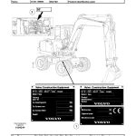 EW70 Volvo Compact Excavators Part Manual1