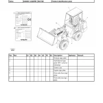 ZL302C Volvo Compact Wheel Loaders Part Manual1