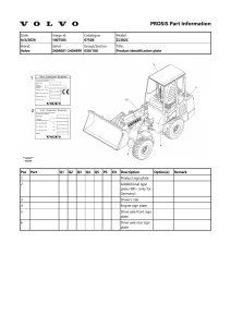 ZL302C Volvo Compact Wheel Loaders Part Manual1