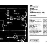 1987 BMW 735i Electrical Troubleshooting Manual