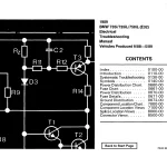 1989 BMW 735i 735il 750il Electrical Troubleshooting Manual