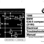1996 BMW 318ti Electrical Troubleshooting Manual